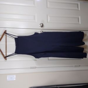 Zanzea Collection Black Capris Jumpsuit Size XXL